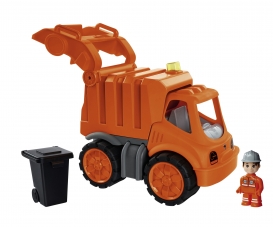 BIG-Power-Worker Müllwagen + Figur