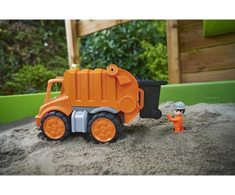 BIG-Power-Worker garbage truck+figurine