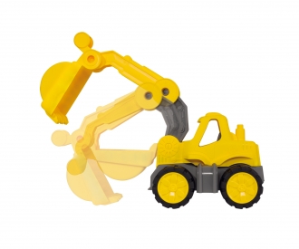 Bulldozer BIG Spielwarenfabrik Children?s Power Worker Mini Toy Excavator 
