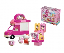 BIG Bloxx Hello Kitty Eiswagen Bausteine