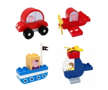 BIG Bloxx Peppa Pig Vehicle Set Bricks