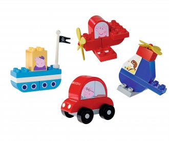 BIG Bloxx Peppa Pig Vehicle Set Bricks