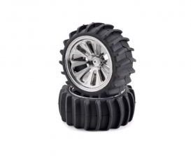 Beach tyre set, chrome (4) CV- 10B Beach tyre set, chrome (4) CV- 10B