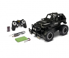 1:12 Jeep Wrangl.2.4G 100%RTR matt black 1:12 Jeep Wrangl.2.4G 100%RTR matt black