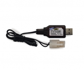 USB Charger 7,2V 250 mAH Tamiya Plug
