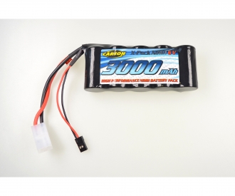 6V/3000mAh NiMH RX-Battery TAM/JR
