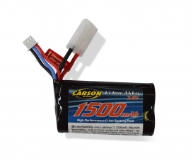 7,4V/1500mAh LiION accu FE-Line TAM 7,4V/1500mAh LiION accu FE-Line TAM