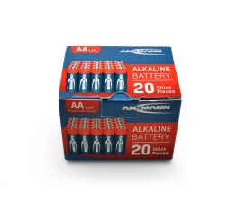 1,5V Alkaline Mignon AA Batt.-Box (20)