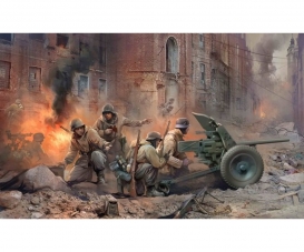1:35 WWII Ger. PAK 36 w/ Crew 1:35 WWII Ger. PAK 36 w/ Crew