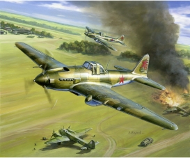 1:144 WWII Sovjet IL-2 Storm.