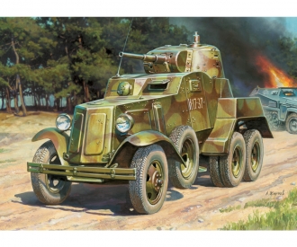 1:100 Soviet Armored Car BA-10