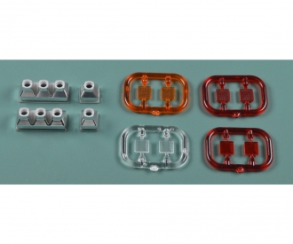 1:14 3+1-section (2) Trailer Taillight