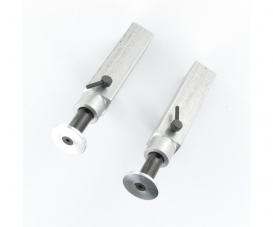 1:14 Alum. Trailer support legs (2) 73mm 1:14 Alum. Trailer support legs (2) 73mm