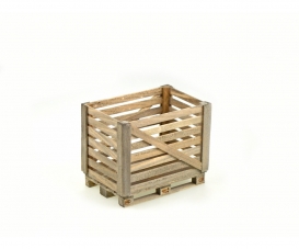 1:14 Wooden Pallet-Cage with Europallet