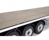 1:14 3-axle flatbed trailer III Steel