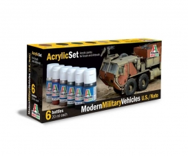 Acryl Set Moderne Militärfahrzeuge Acryl Set Moderne Militärfahrzeuge