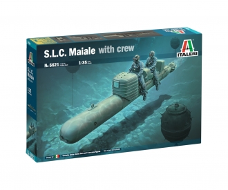 1:35 S.L.C. Maiale 200 with crew