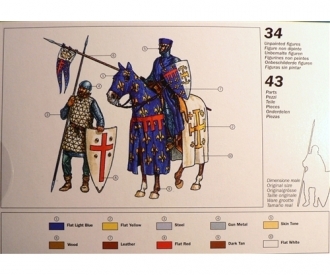 1:72 The Knights XIth Century Crusaders