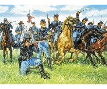 1:72 Union Cavalry 1863 The blue jackets