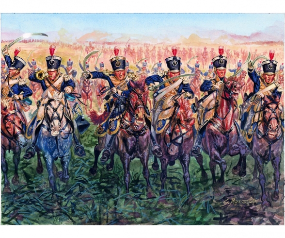 1:72 Fig.-Set Leichte Kavallerie Napol. 1:72 Fig.-Set Leichte Kavallerie Napol.