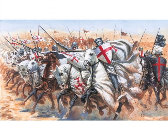 1:72 Templar Knights - Medieval Era