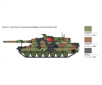 Italeri 6559 1/35 Scale Model Kit Main Battle Tank Leopard 2A4 MBT 
