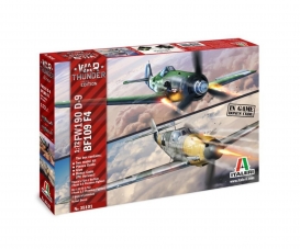 1:72 BF109 F-4 and FW 190 D9 War Thunder