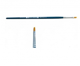 Italeri 0/10 Synth Round Brush W Brown Tip A51281 