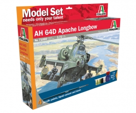 ITALERI AH-64D Apache Longbow Model Set