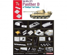 1:35 Panther D w/"Stadtgas" Fuel Tanks