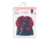Corolle 30cm Kleid, gestreift