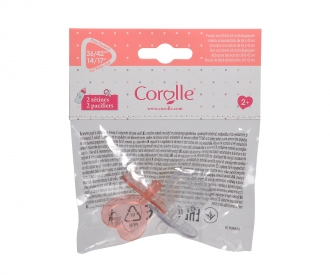 Corolle 14-17"/36-42cm 2 Pacifiers