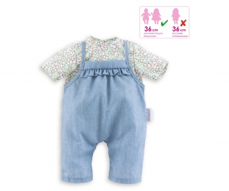 Corolle 36cm Latzhose und Bluse