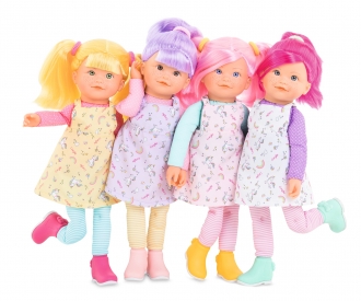 Corolle  9000300010 Puppe mit Schlenkerbeinen *NEU* RDC Rainbow Doll Praline 