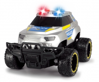 Spielzeugauto mit Funkfernsteuerung RTR DICKIE TOYS RC Police Offroader 2-Kan 