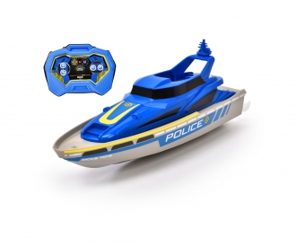 Batteriebetrieben Police Boat / Polizei Boat - Neu Dickie Toys 203714004 