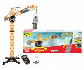 Dickie Giant Kabel gesteuerte Kran 1m hoch Bau Spielzeug Spielen Kinder Remote 