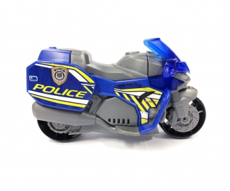 Dickie Polizeimotorrad Fahrzeug Spielzeug Motorrad Kunststoff 203712004 