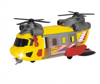 Mehrfarbig Dickie Toys 203306004" Rescue Helicopter Spielzeug 