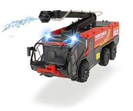Dickie Toys 203812009 Was ist Was-Feuerwehr Volvo Rosenbauer Feuerwehr mit 