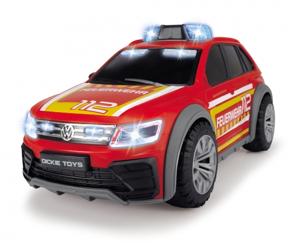 VW Tiguan R-Line Fire Car