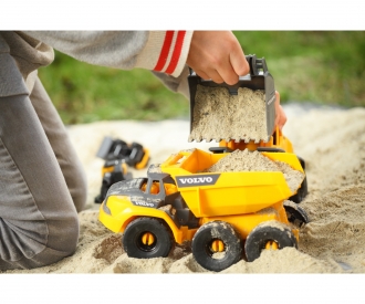 59cm Lizenz Volvo Spielzeug Kipplaster Muldenkipper orange Neu & Ovp!! 