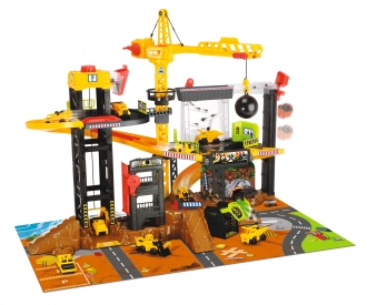dickie toys light and sound construction playset