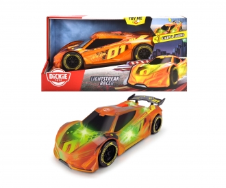 Lightstreak Racer Rennauto mit Friktionsantrieb Dickie Toys 203763002 mit