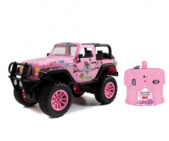 Buy RC Pink Driverz Jeep Wrangler online | Dickie Toys