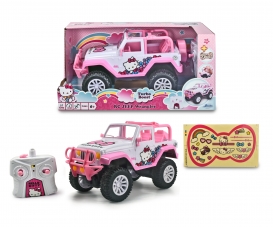 Hello Kitty RC Jeep Wrangler 1:16 Hello Kitty RC Jeep Wrangler 1:16