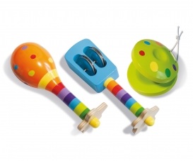 Eichhorn Musik Set mit Maracas Eichhorn Musik Set mit Maracas