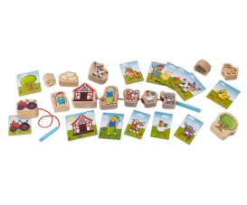 EH Threading Game, 13 pcs. EH Threading Game, 13 pcs.