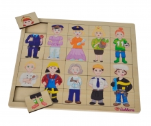 Eichhorn Lift Out Puzzle, Mix and Match Eichhorn Lift Out Puzzle, Mix and Match