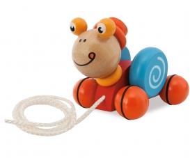 Eichhorn Pull-along Animal, Snail Eichhorn Pull-along Animal, Snail